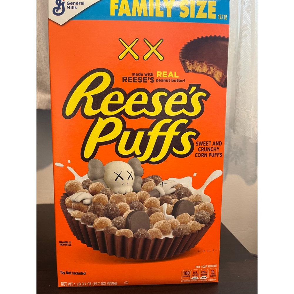 KAWS FAMILY SIZE REECE’S PUFFS